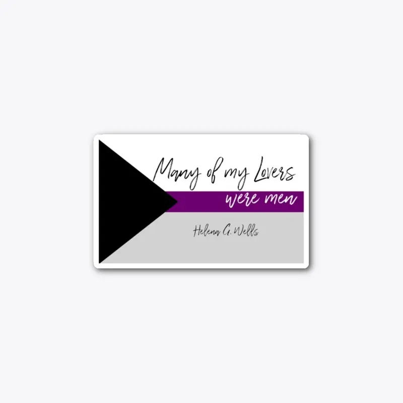 "Many of my Lovers" - Demi Sticker